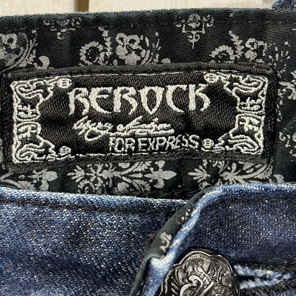 ReRock Express Jeans Size 4 Grunge For Express NWOT - Picture 13 of 15